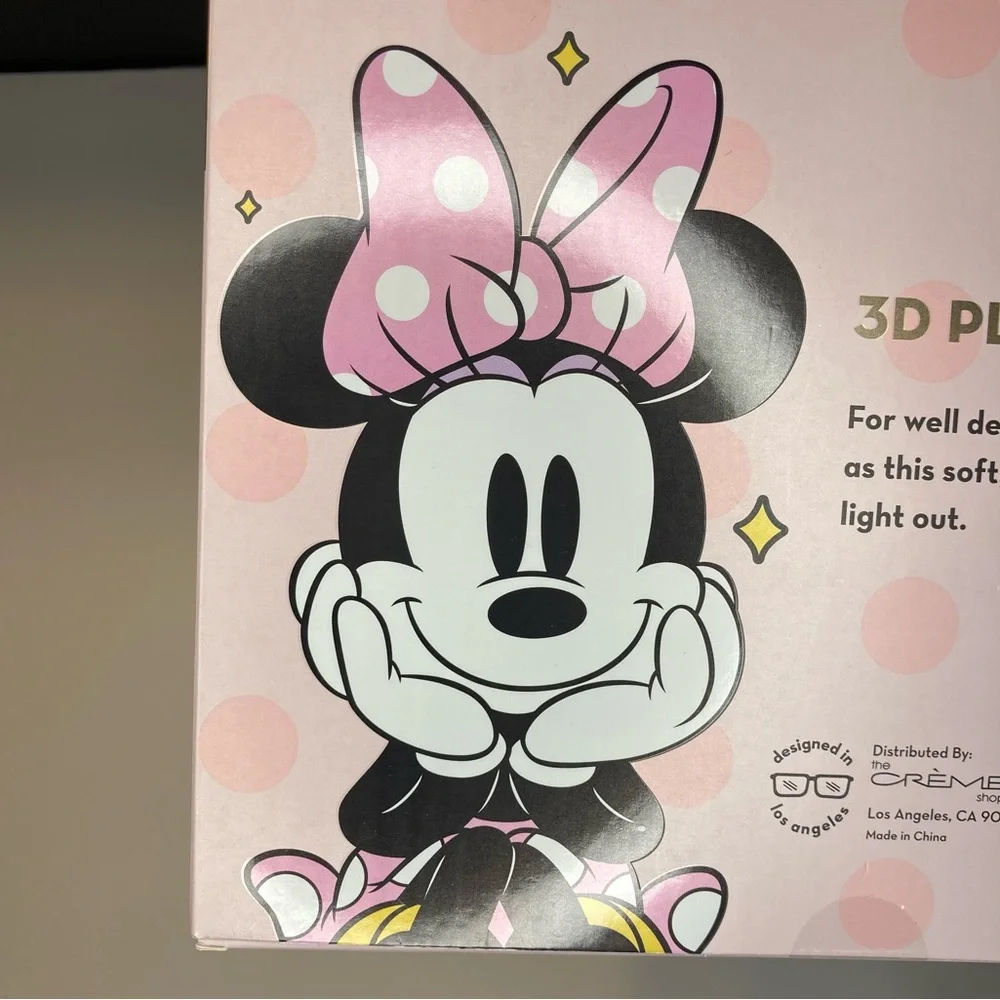 The Crème Shop x Disney Minnie Mouse 3D Plushie Sleep Mask